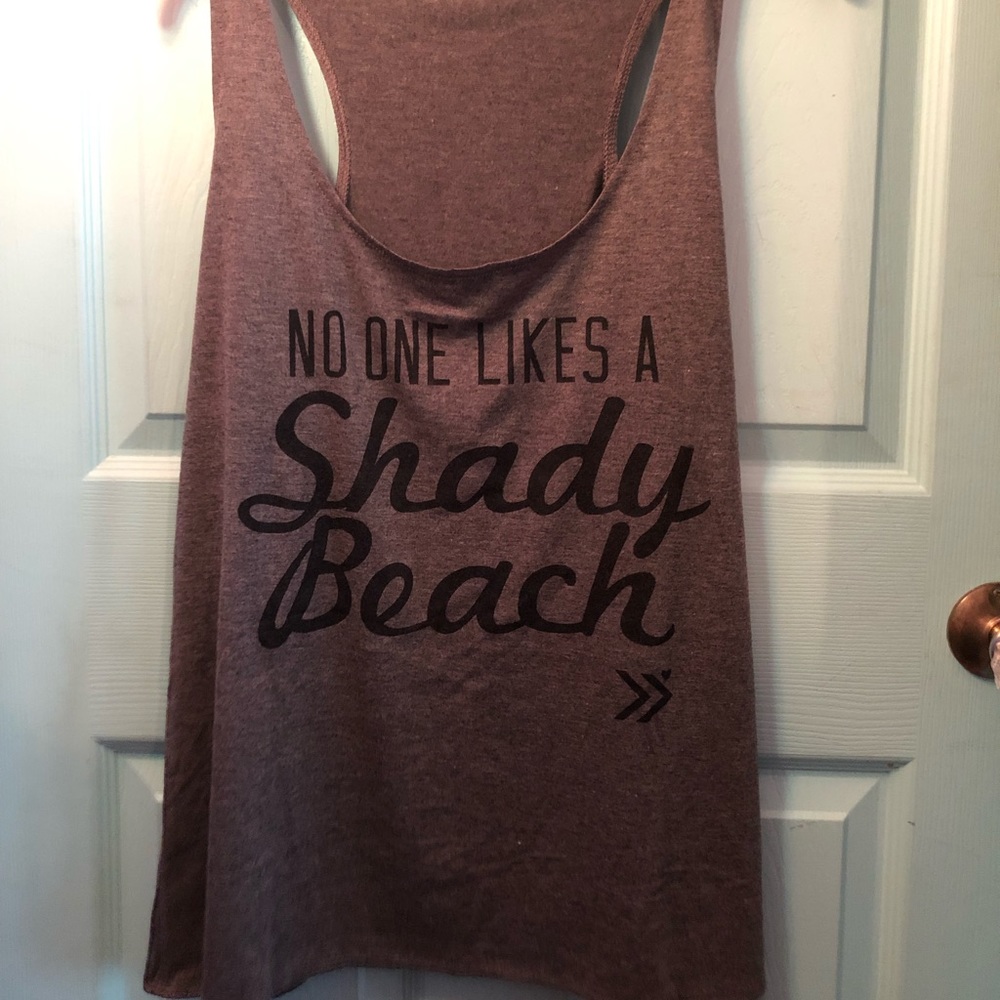 Gray tank top